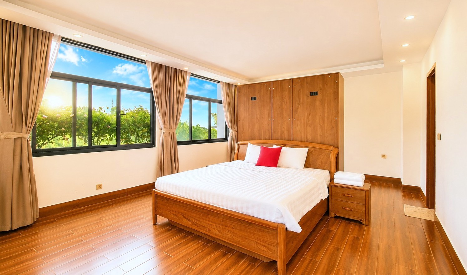 [Ha Long Villa 5Rooms] FLC BT637 빌라 – 프라이빗 수영장, 오션뷰 &amp; 골프장 전망