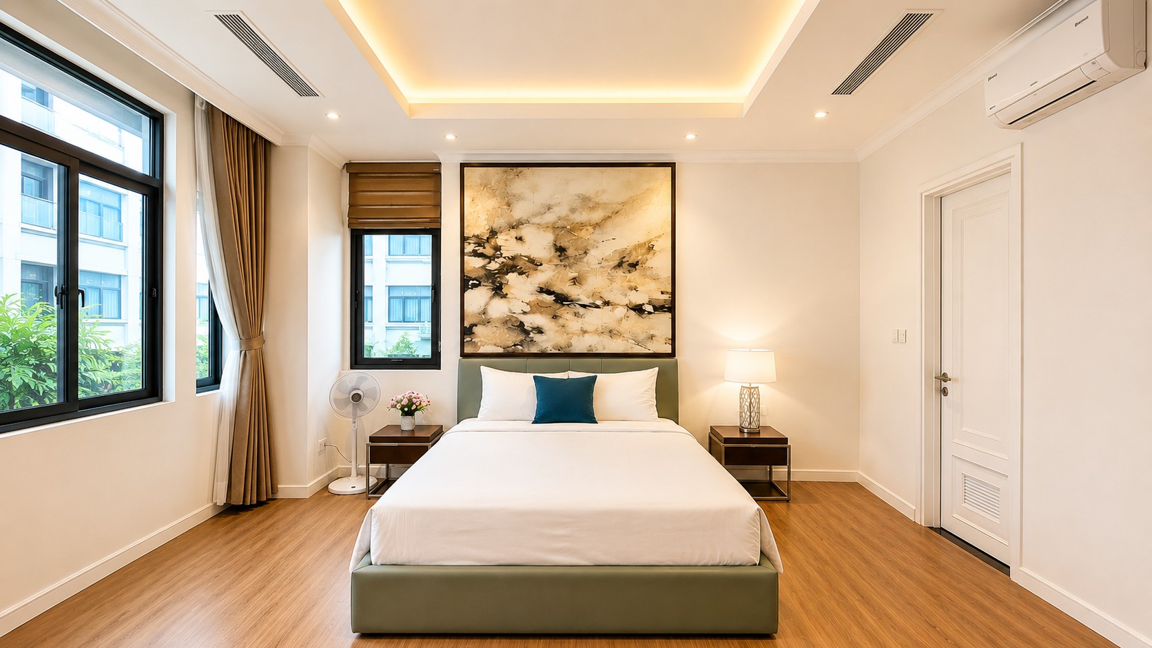 [Ha Long Villa 5Rooms] FLC BT611 빌라 – 프라이빗 수영장, 오션뷰 & 골프장 전망