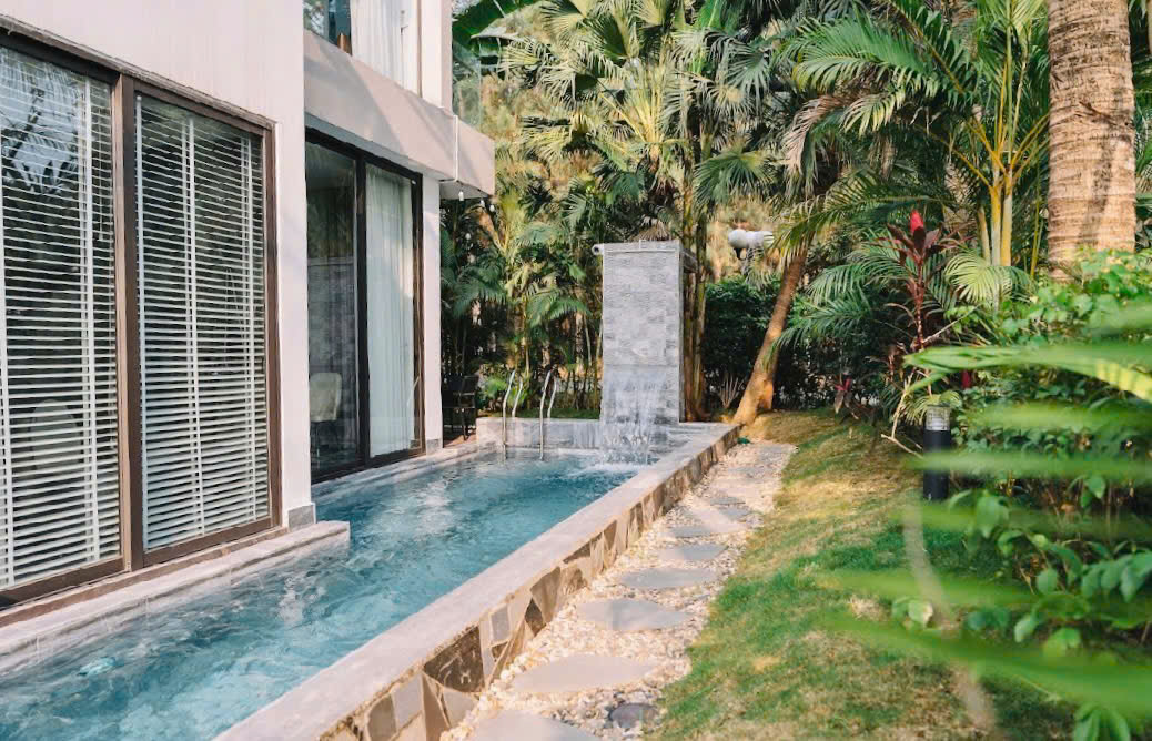 GV3.8 Flamingo Đại Lải – 자연 속 프라이빗 3룸 럭셔리 풀빌라