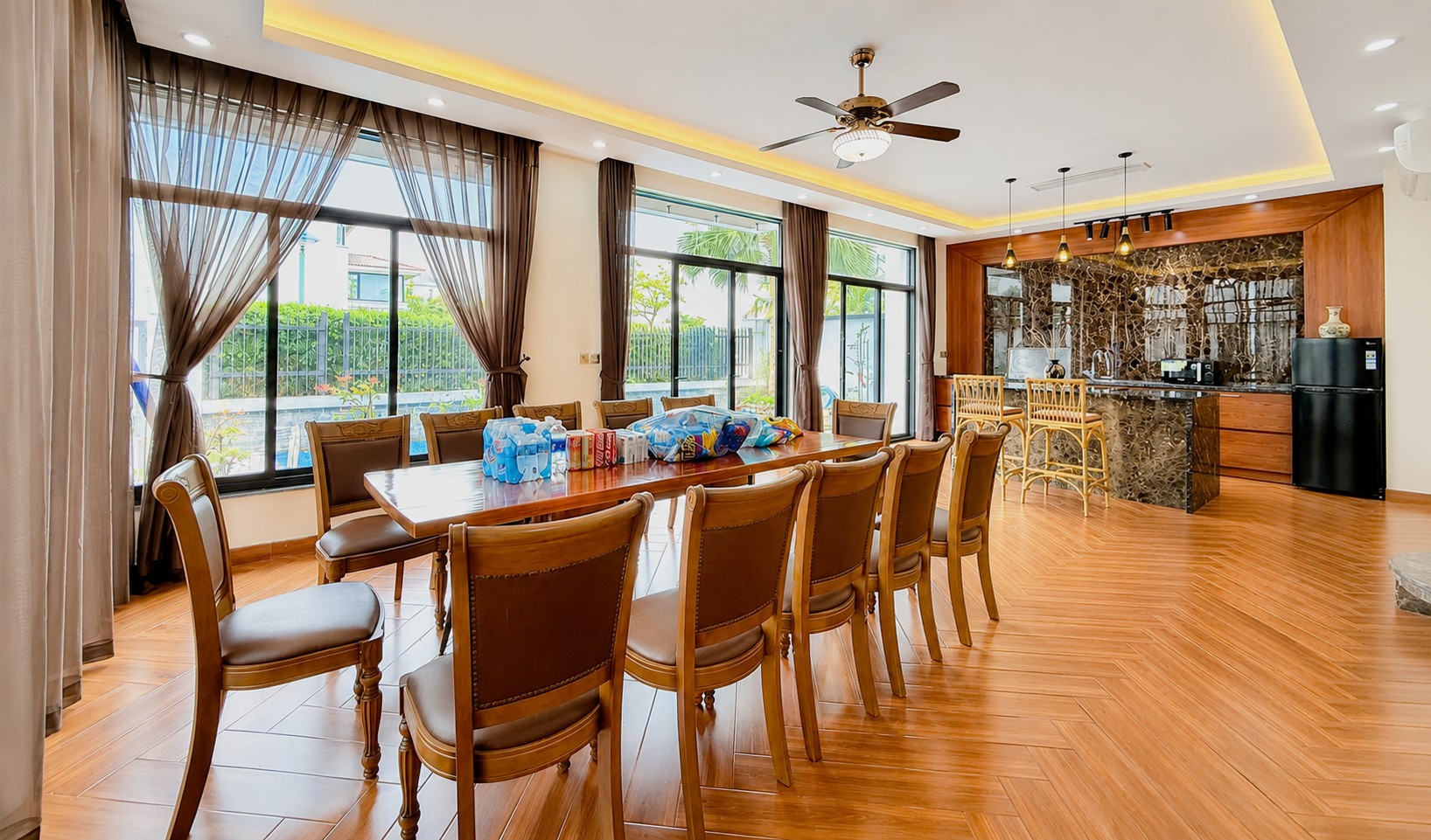 [Ha Long Villa 5Rooms] FLC BT637 빌라 – 프라이빗 수영장, 오션뷰 &amp; 골프장 전망