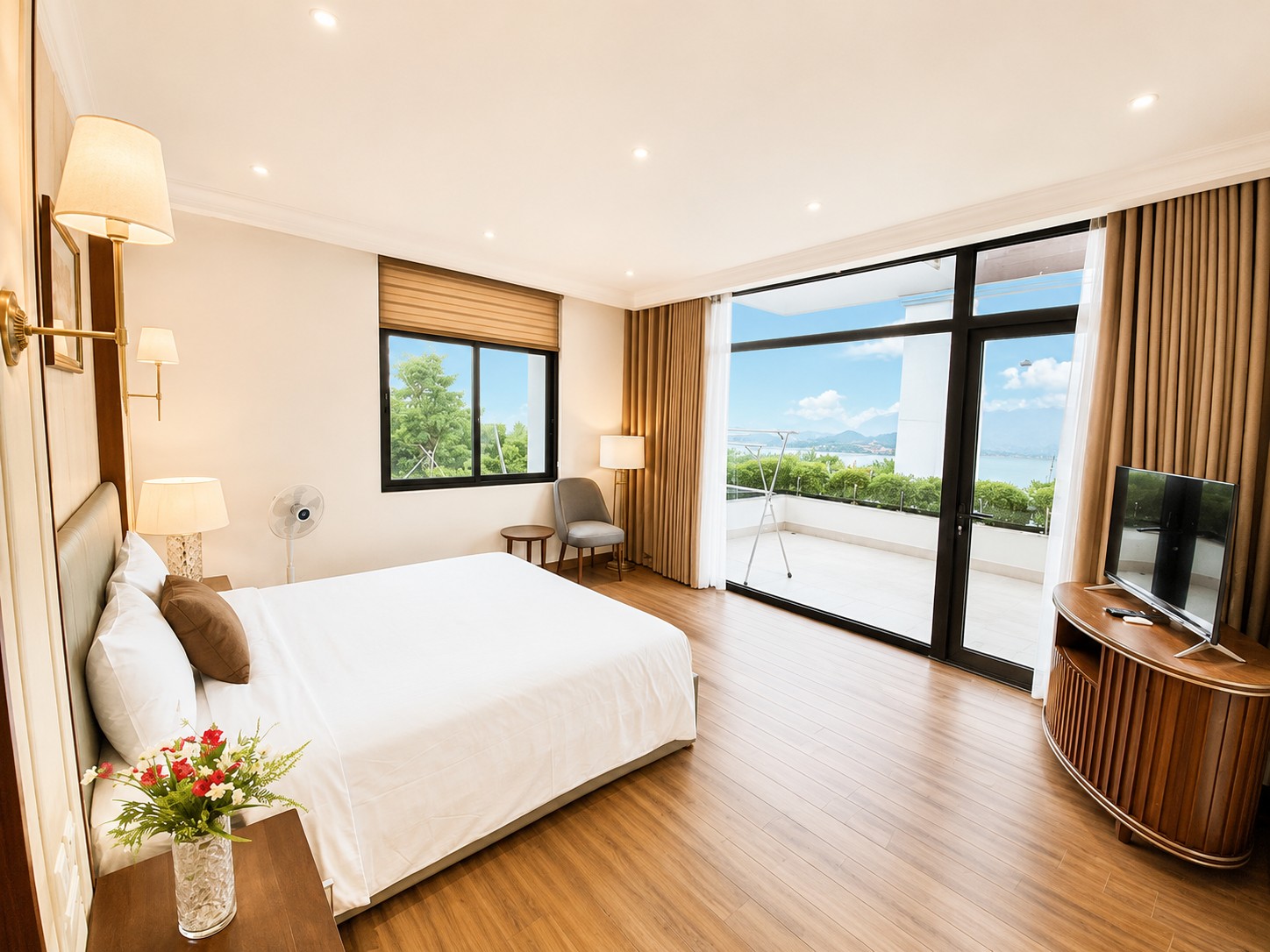 [Ha Long Villa 5Rooms] FLC BT611 빌라 – 프라이빗 수영장, 오션뷰 & 골프장 전망