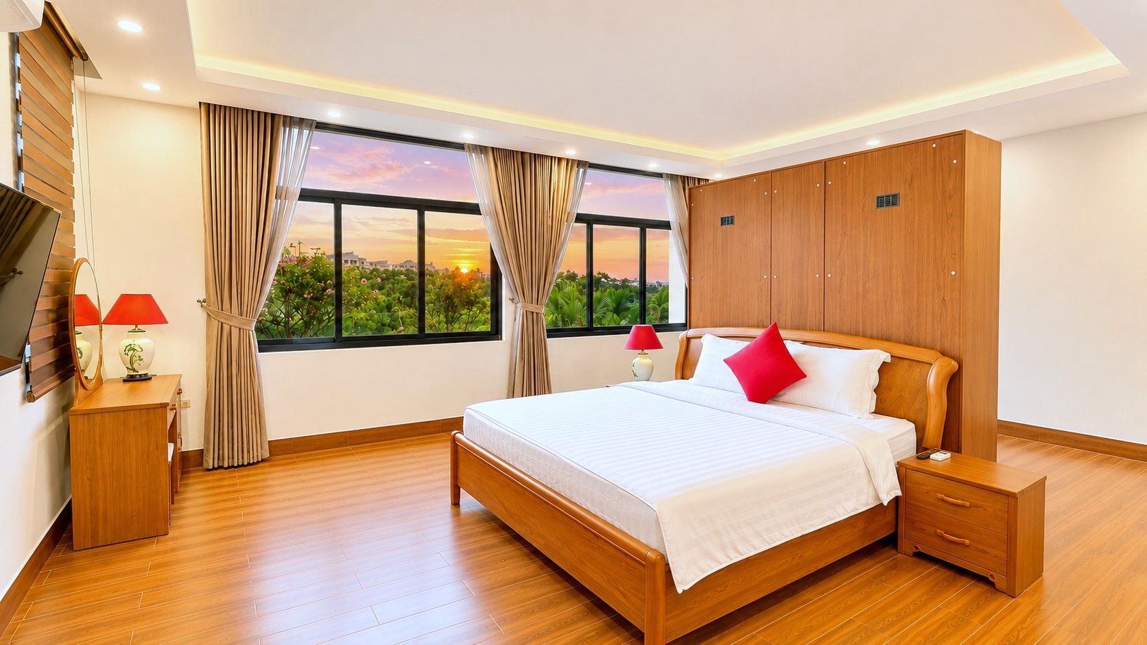 [Ha Long Villa 5Rooms] FLC BT637 빌라 – 프라이빗 수영장, 오션뷰 &amp; 골프장 전망
