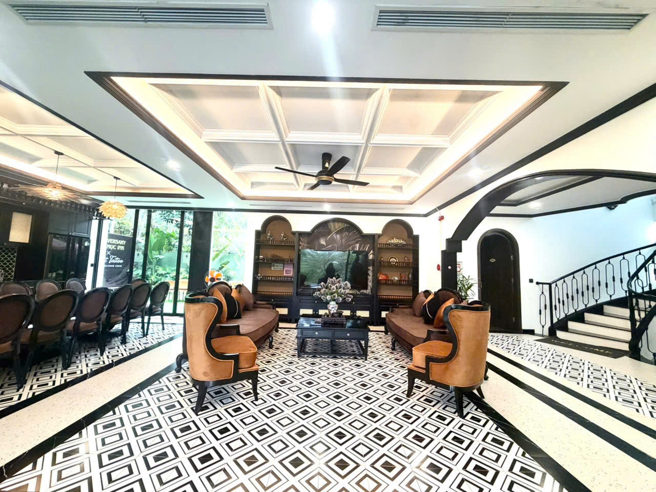 [FLAMINGO DAI LAI] VILLA TF1.51 – 7룸 VIP | 호수 전망 | MAISON INDOCHINE