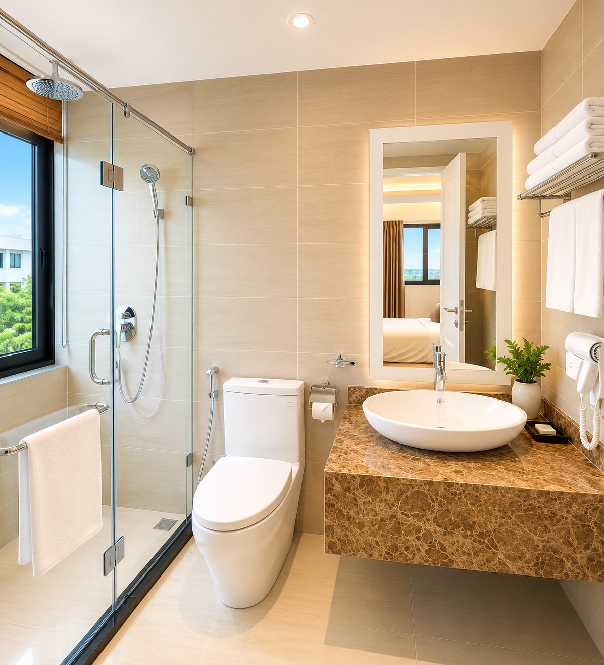 [Ha Long Villa 5Rooms] FLC BT611 빌라 – 프라이빗 수영장, 오션뷰 & 골프장 전망