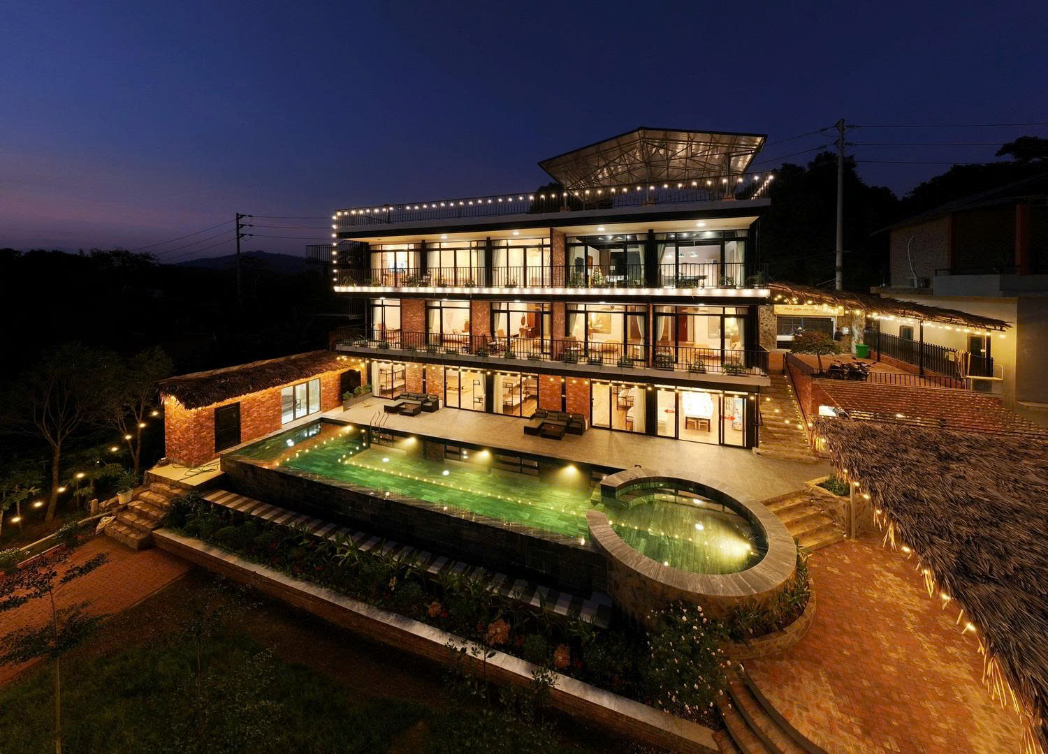 [Phu Cat Garden Villa 7bedrooms] 하노이 근교에서 자연 속 휴식을 즐길 수 있는 감성 풀빌라
