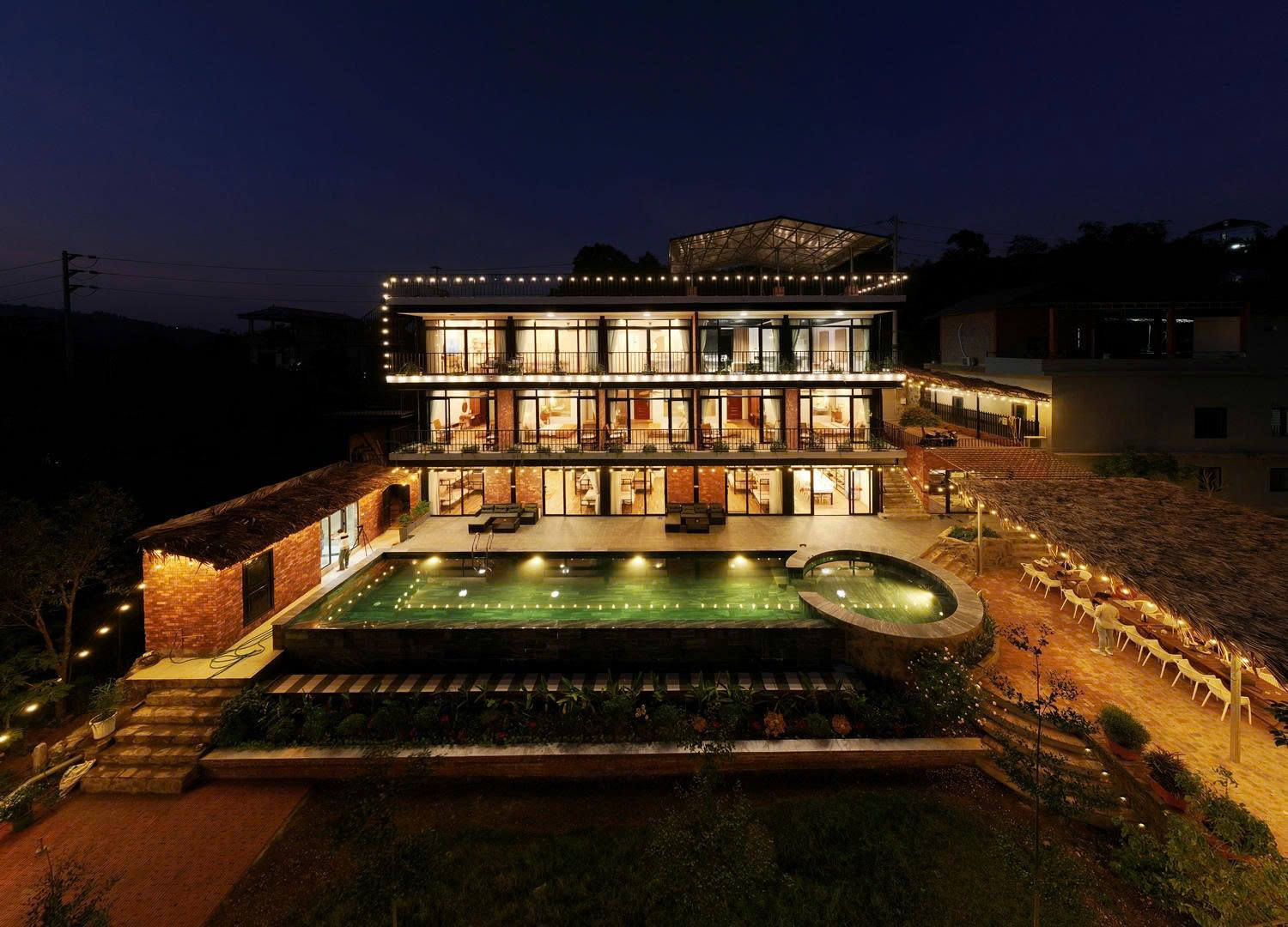 [Phu Cat Garden Villa 7bedrooms] 하노이 근교에서 자연 속 휴식을 즐길 수 있는 감성 풀빌라