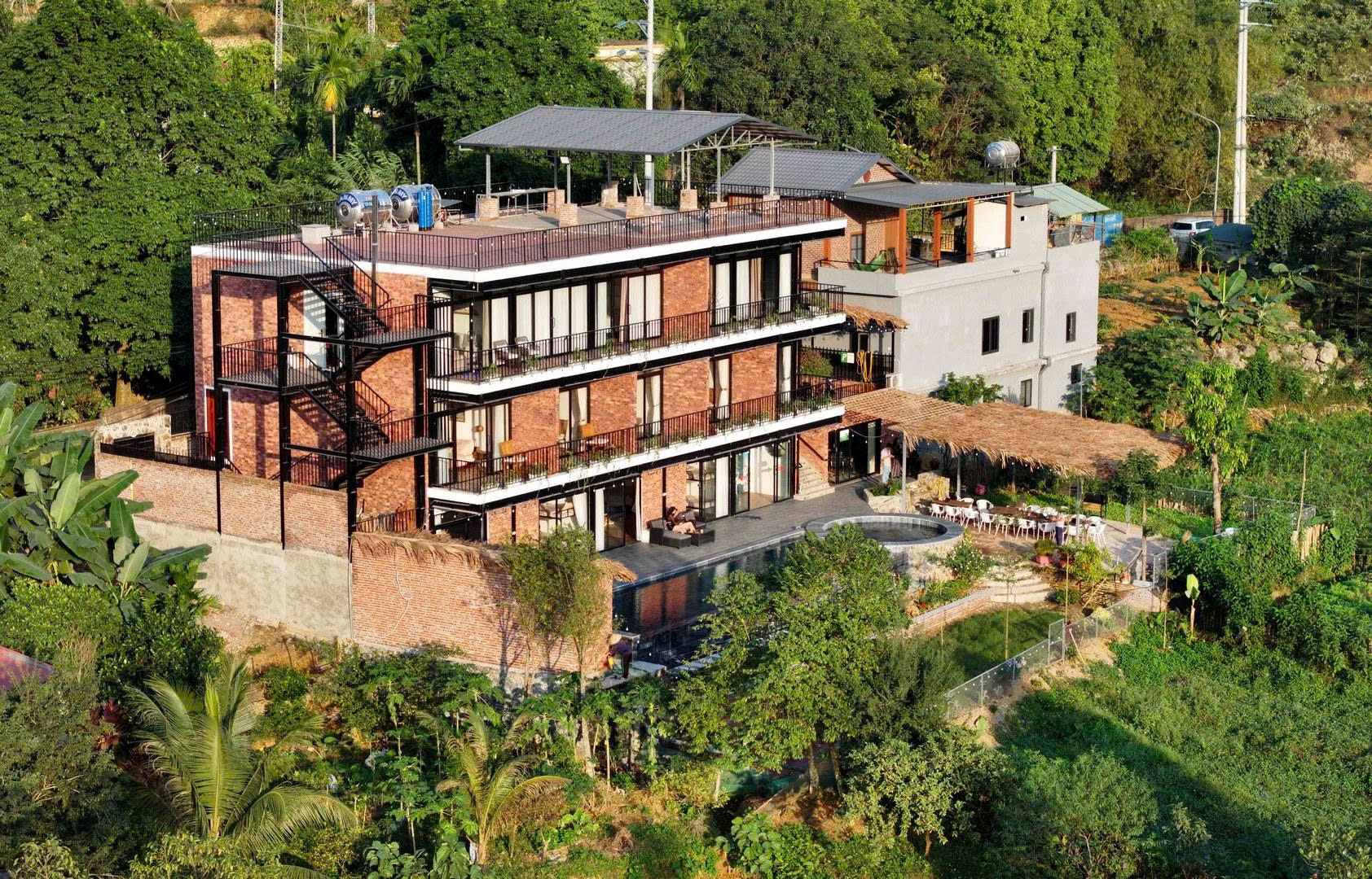 [Phu Cat Garden Villa 7bedrooms] 하노이 근교에서 자연 속 휴식을 즐길 수 있는 감성 풀빌라
