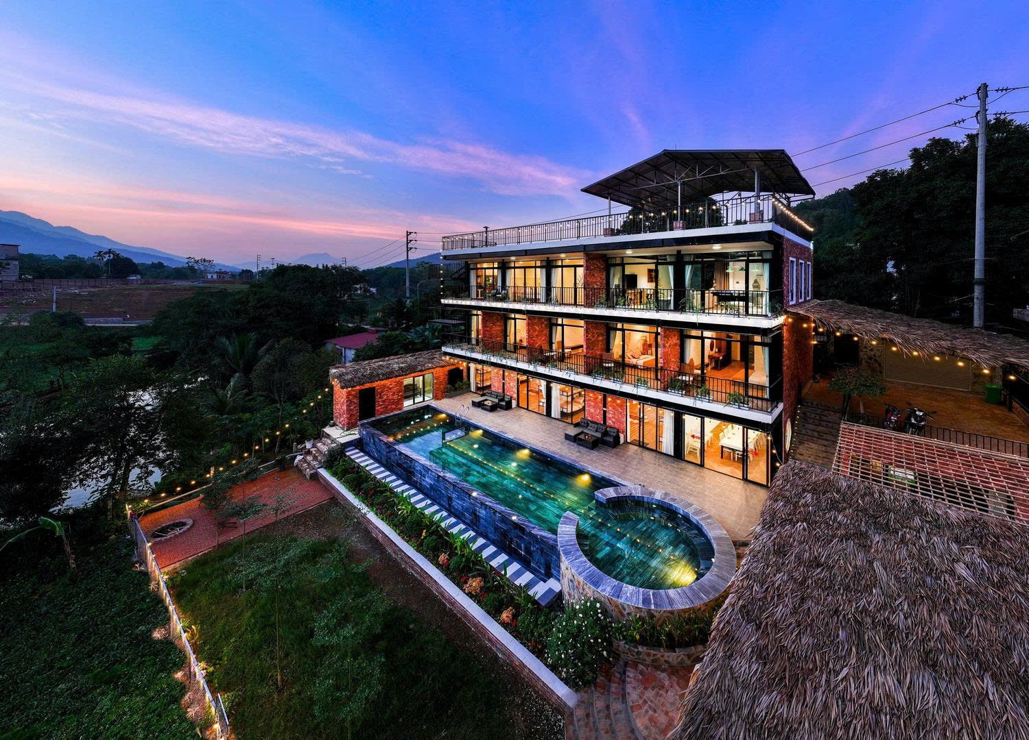 [Phu Cat Garden Villa 7bedrooms] 하노이 근교에서 자연 속 휴식을 즐길 수 있는 감성 풀빌라