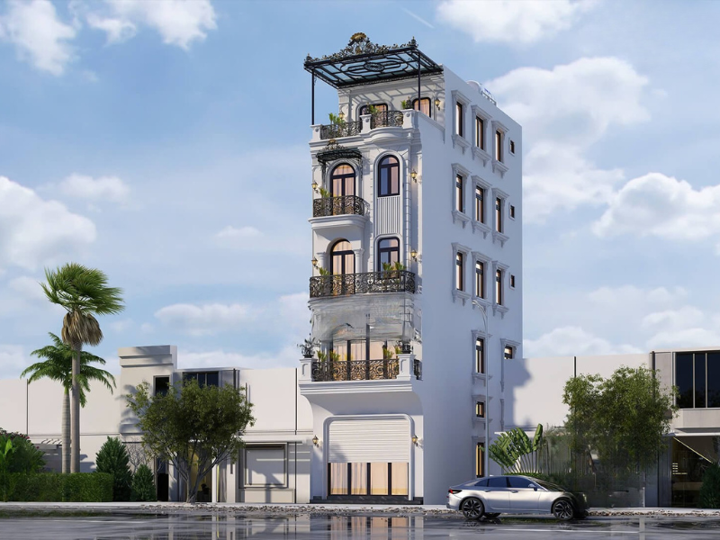 Dự Án công trình tòa nhà tân cổ điển kết hợp hiện đại cô lý– Mỹ Đình