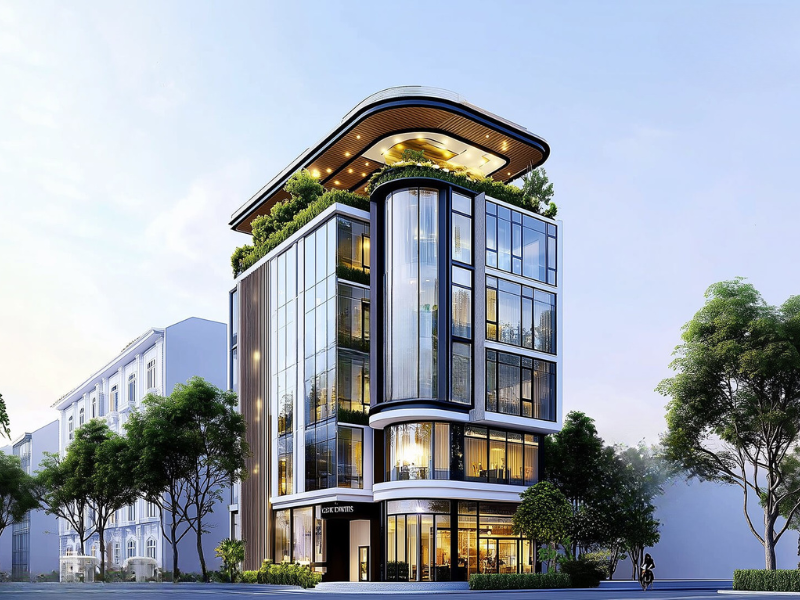 Dự Án Công trình tòa nhà văn phòng Chị Giang – Thanh Xuân- Hà Nội