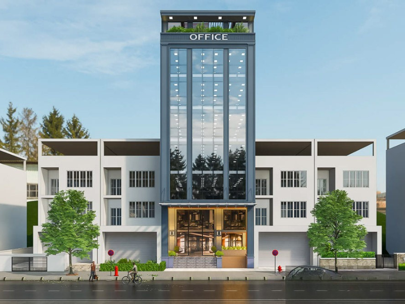 DỰ ÁN TÒA NHÀ VĂN PHÒNG LÀM NGÂN HÀNG CỦA CHÚ HÙNG – KHÂM THIÊN- HÀ NỘI