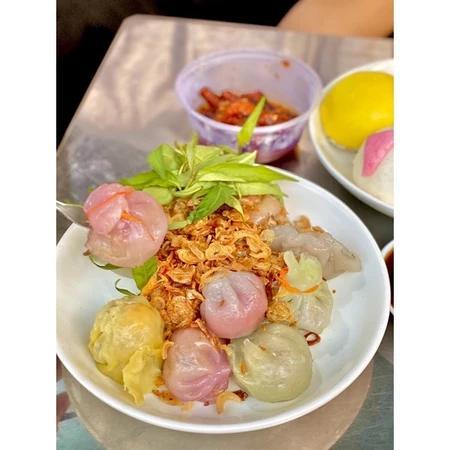 Há cảo ngũ sắc người hoa khay 25 viên - 500gr