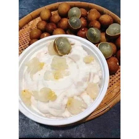 Kem nhãn tươi hộp - 500g