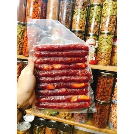 Lạp Xưởng Tôm Trứng Muối - Bịch 500g