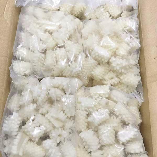 Mực cắt hoa, cắt bông tươi ngon - 500g