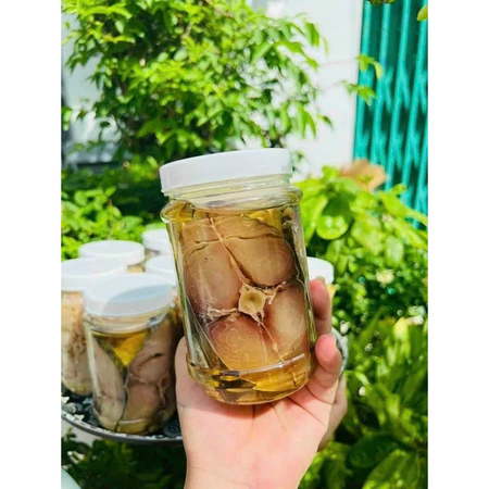MẮM CÁ THU NGÂM DẦU hủ - 500g