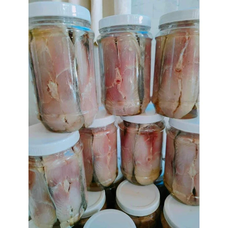 MẮM CÁ THU NGÂM DẦU hủ - 500g