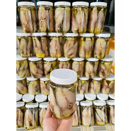 MẮM CÁ THU NGÂM DẦU hủ - 500g