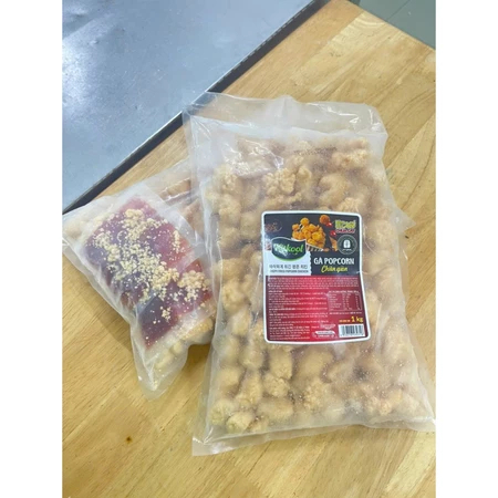 Gà Popcorn LC Tẩm Bột Chiên Giòn - 1kg