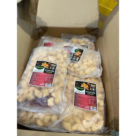 Gà Popcorn LC Tẩm Bột Chiên Giòn - 1kg