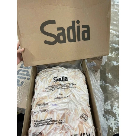 Sụn ức gà Brazil sụn mặt trăng khay - 1kg