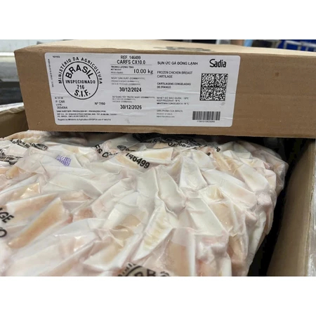 Sụn ức gà Brazil sụn mặt trăng khay - 1kg