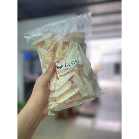 Sụn ức gà Brazil sụn mặt trăng khay - 1kg
