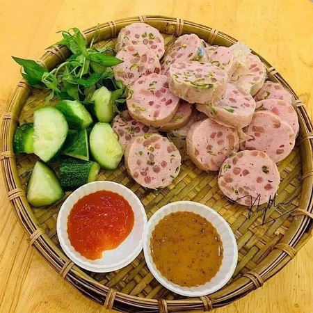 Chả da heo ớt xiêm xanh - 500gr