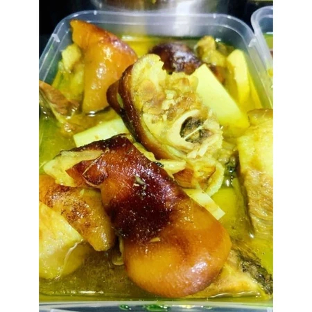 Set giò heo giả cày đầy đủ nguyên liệu -  1kg