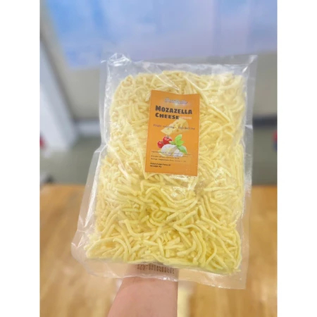 Phô mai Mozzarella bào sợi xanh - 1kg
