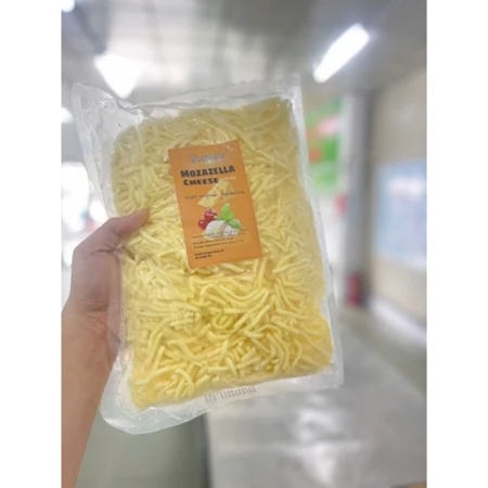 Phô mai Mozzarella bào sợi xanh - 1kg