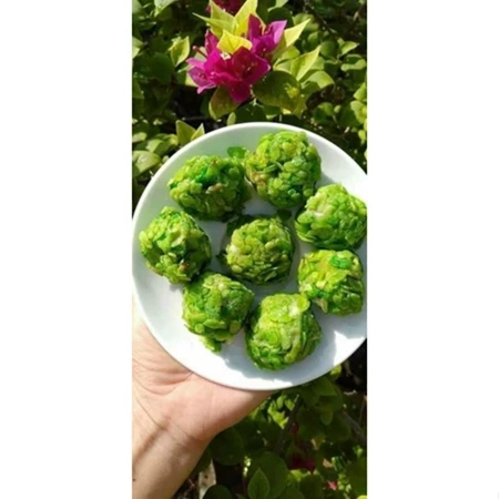 Cá viên cuộn cốm xanh vĩ 35 viên - 500g