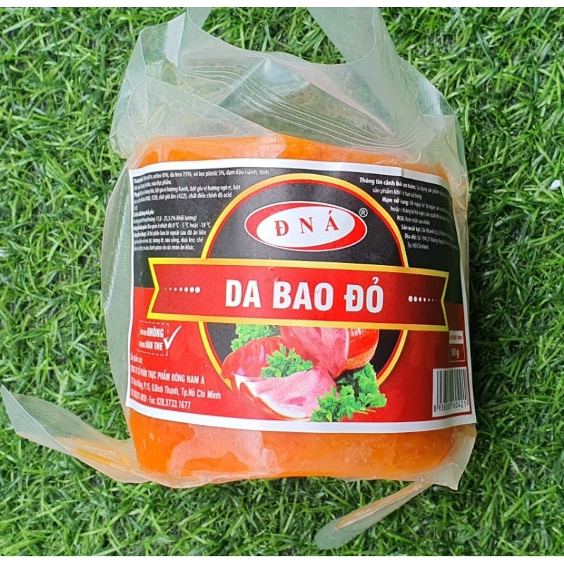 Thịt nguội - Jambon Da Bao Đỏ ĐNA gói - 500g