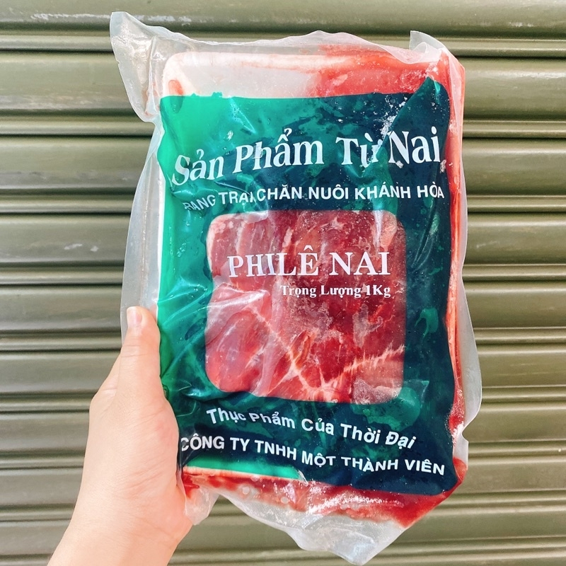 Thịt Nai phi lê đủ cân - 1kg