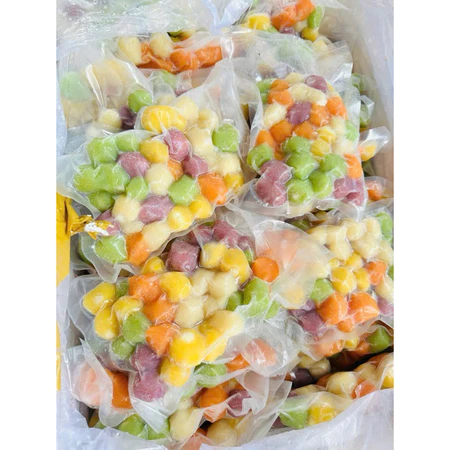KHOAI MÌ VIÊN NGŨ SẮC bịch - 500g