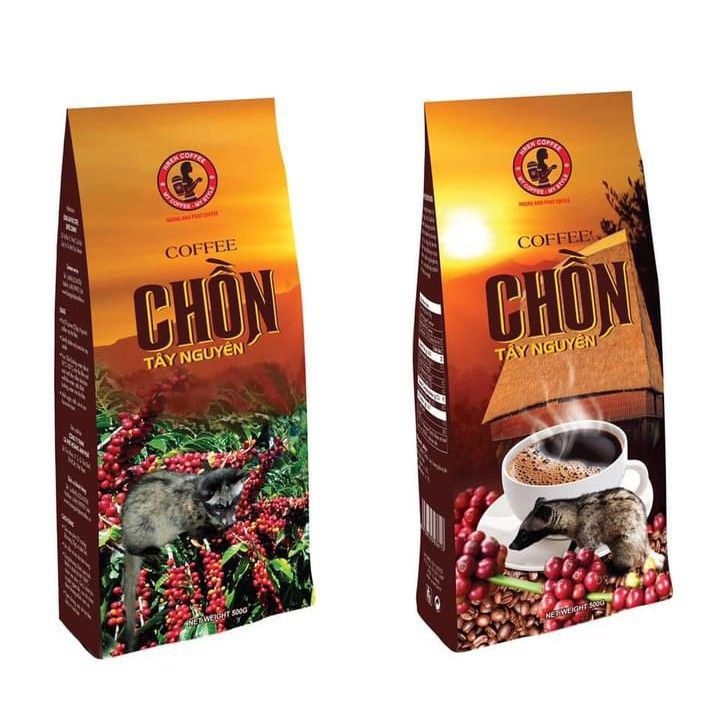 Cà Phê Chồn Tây Nguyên Buôn mê thuột gói - 500gr
