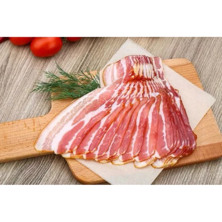 Thịt Ba rọi xông khói heo cắt lát - 500gr