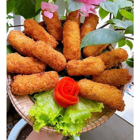 Chả giò hải sản mayonaise nhà làm hộp - 10 cuộn to