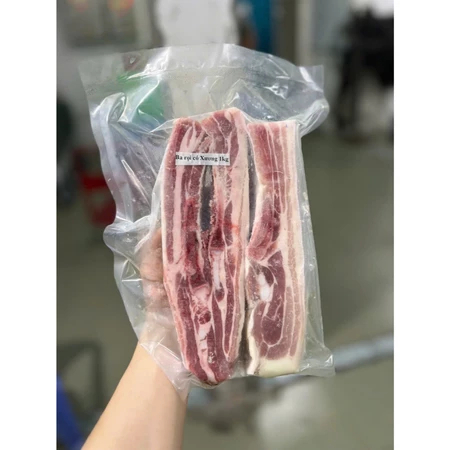 Ba Rọi Có Xương Tươi Ngon - 1kg