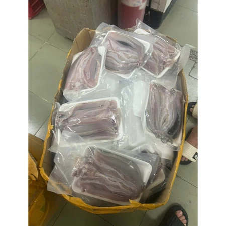 Cá lóc 1 nắng không ướp gia vị 2 khay - 1kg
