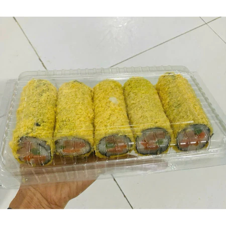 GIMBAP CHIÊN XÙ hộp 5 cuộn - 600gr