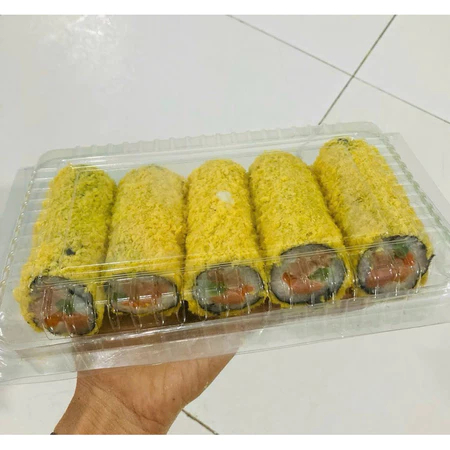 GIMBAP CHIÊN XÙ hộp 5 cuộn - 600gr