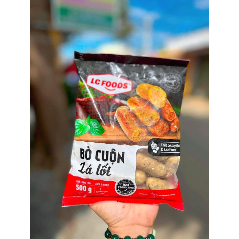 Bò cuộn lá lốt LC gói -  500g