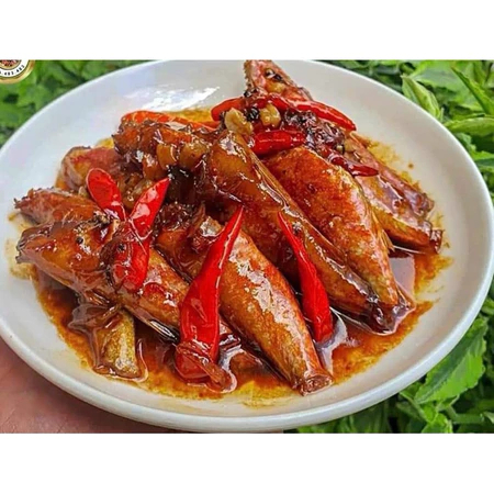 CÁ PHÈN HỒNG 1 nắng khay - 500g
