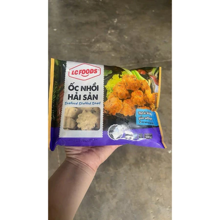Ốc nhồi hải sản LC gói - 500g