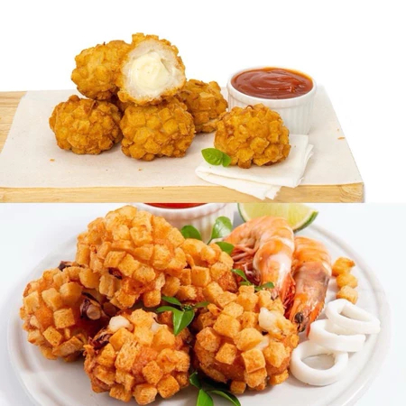 Viên hải sản bánh mì LC gói - 300g