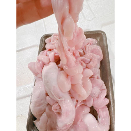 Dồi trường Tơ heo nóng cấp đông khay - 1kg