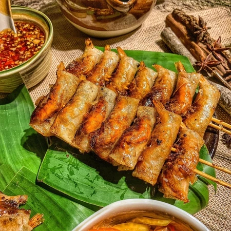 Chả ram tôm đất Bình Đình - 500gr