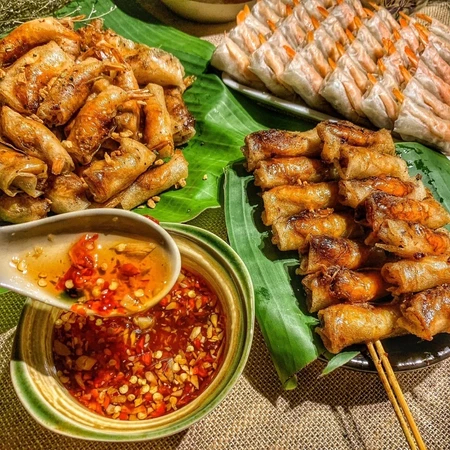 Chả ram tôm đất Bình Đình - 500gr
