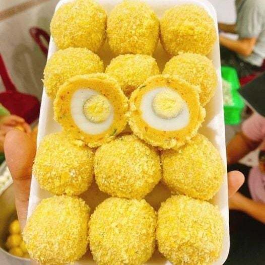 Chả bách hoa trứng cút vĩ - 12 viên